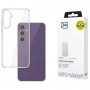 Custodia 3MK Armor per Samsung Galaxy S24 FE, policarbonato, trasparente