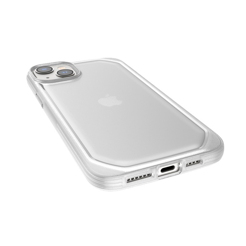 Custodia Raptic Slim X-Doria per Apple iPhone 14 Plus / 15 Plus, trasparente
