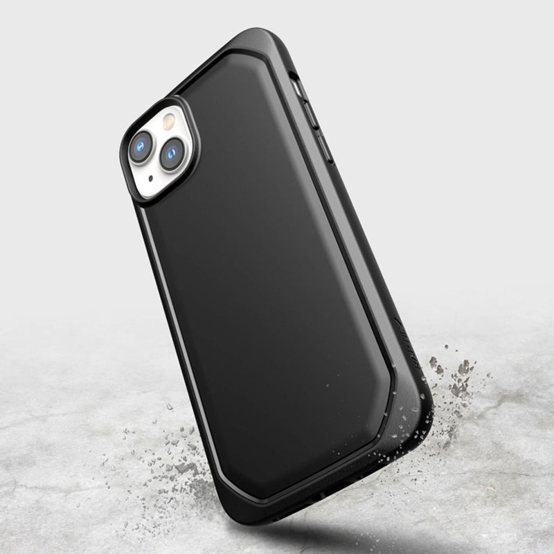 Custodia Raptic Slim X-Doria per Apple iPhone 14 Plus / 15 Plus, nera