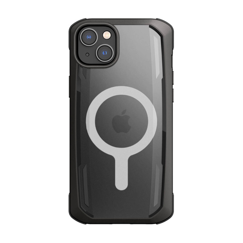 Custodia X-Doria Raptic Secure MagSafe per Apple iPhone 14 Plus / 15 Plus, nera
