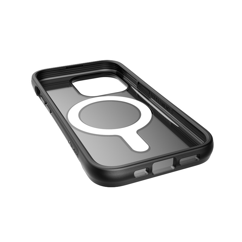 Custodia X-Doria Raptic Clutch MagSafe per Apple iPhone 14 Pro, nera