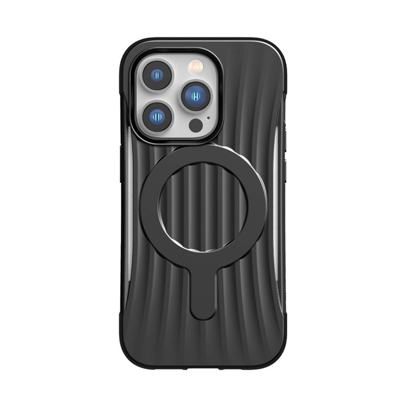 Custodia X-Doria Raptic Clutch MagSafe per Apple iPhone 14 Pro, nera