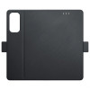 Custodia portafoglio 3MK per Samsung Galaxy A16, nera