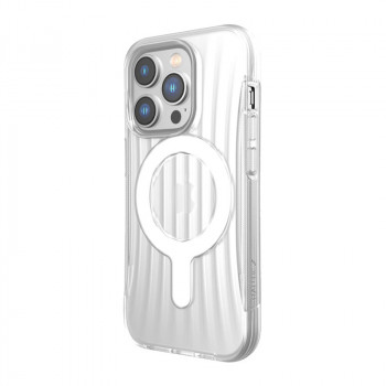 Custodia X-Doria Raptic Clutch MagSafe per Apple iPhone 14 Pro, trasparente