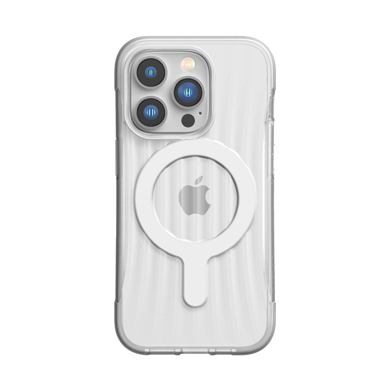Custodia X-Doria Raptic Clutch MagSafe per Apple iPhone 14 Pro, trasparente