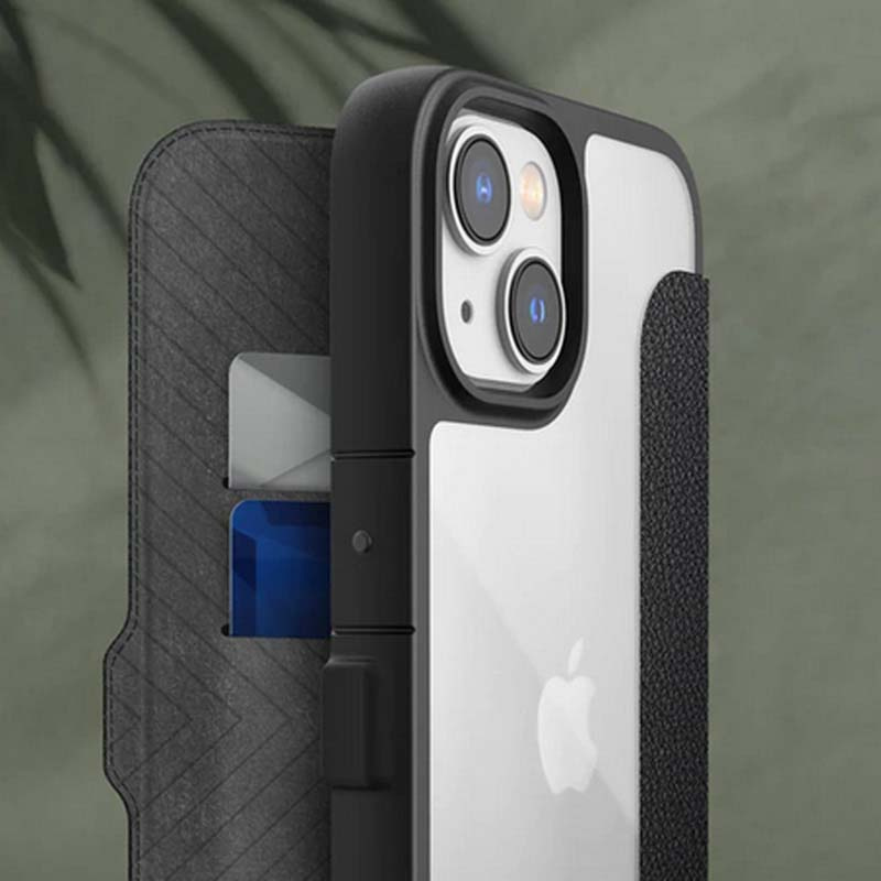 Custodia X-Doria Raptic Urban Folio per Apple iPhone 14 Plus / 15 Plus, nera