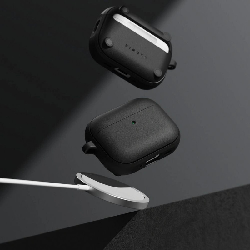 Custodia Ringke Onyx Magnetic MagSafe per Apple AirPods Pro 3, nera