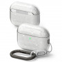 Custodia Air Ringke per Apple AirPods Pro 3, trasparente glitterata