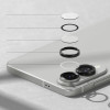 Protezione per fotocamera Ringke per Samsung Galaxy S25 Edge, nera