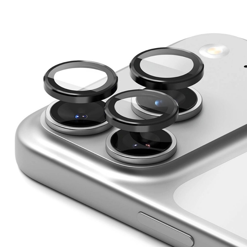 Protezione per fotocamera Ringke Camera Frame per Apple iPhone 17 Pro / 17 Pro Max, nero (2 pz)