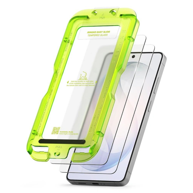 Vetro temperato Ringke Easy Slide per Samsung Galaxy S26 Ultra, trasparente (2 pz)
