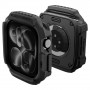 Custodia Spigen Rugged Armor ACS11886 per Apple Watch 12 46 mm, nero opaco
