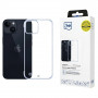 Custodia per smartphone 3mk Just20g Clear Case Apple iPhone 15 Plus, trasparente