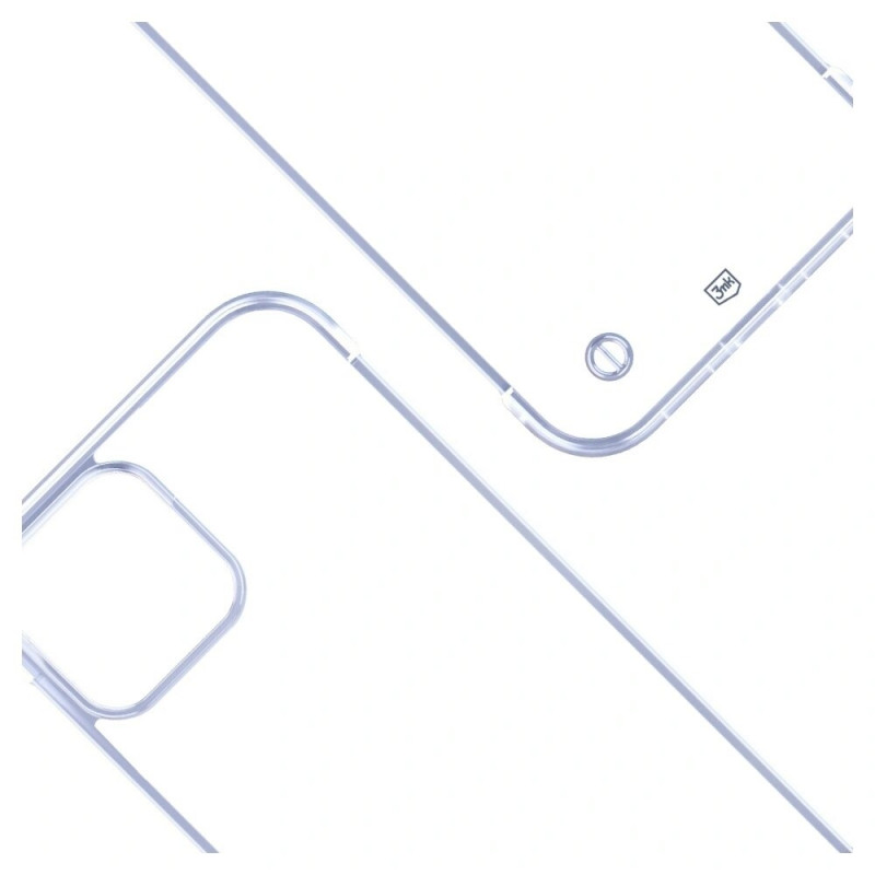 Custodia per smartphone 3mk Just20g Clear Case Apple iPhone 15 Plus, trasparente