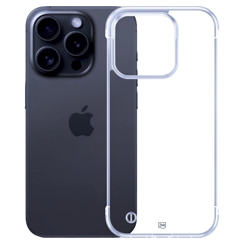Custodia per smartphone 3mk Just20g Clear Case Apple iPhone 14 Pro Max, trasparente
