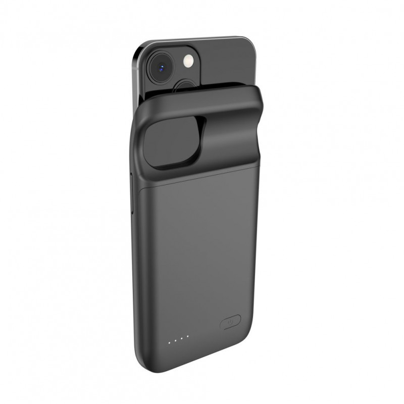 Custodia con batteria Tech-Protect PowerCase 4700 mAh per Apple iPhone 12 mini / 13 mini, nera