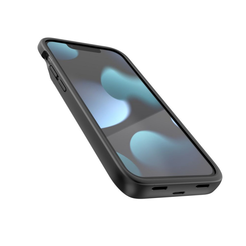 Custodia con batteria Tech-Protect PowerCase 4700 mAh per Apple iPhone 12 mini / 13 mini, nera