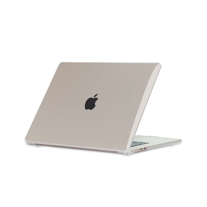Custodia Tech-Protect Smartshell per Apple MacBook Air 15 (2023), trasparente cristallo