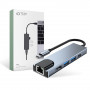 Hub USB-C 5in1 Tech-Protect V3, grigio