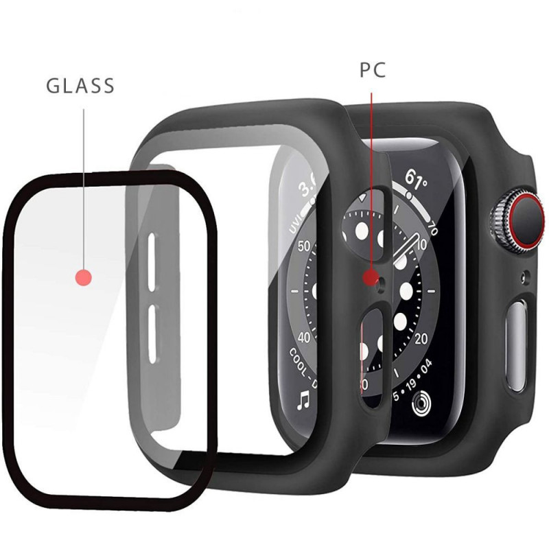 Custodia Tech-Protect Defense360 per Apple Watch 4/5/6/7/8/9/SE 44/45 mm, nera