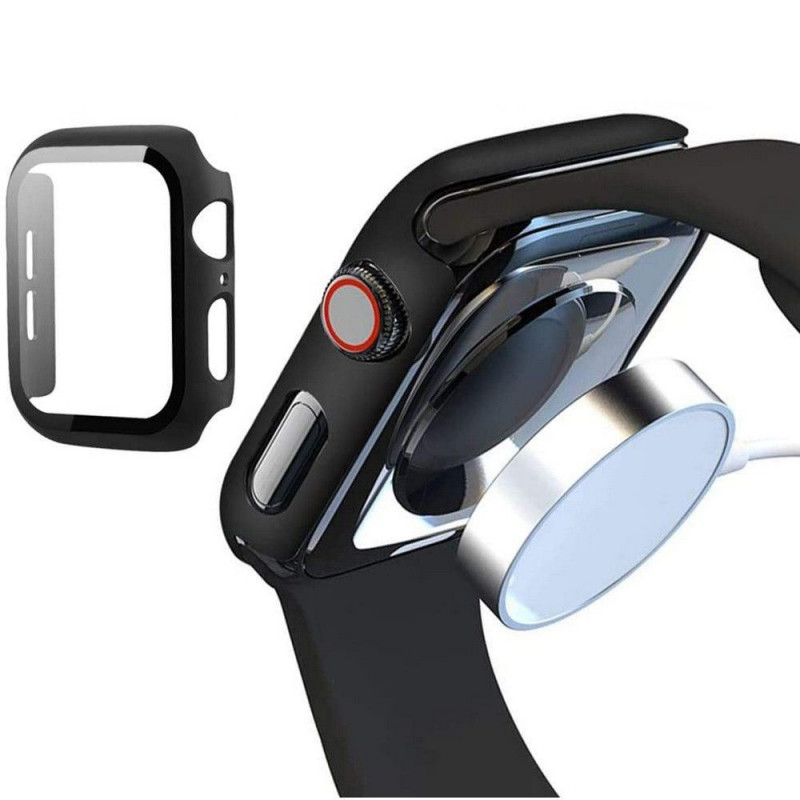 Custodia Tech-Protect Defense360 per Apple Watch 4/5/6/7/8/9/SE 44/45 mm, nera