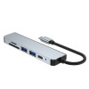 Hub USB-C 6-in-1 Tech-Protect V4, grigio