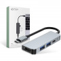 Hub USB-C 4-in-1 Tech-Protect V2, grigio