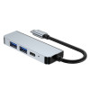 Hub USB-C 4-in-1 Tech-Protect V2, grigio