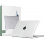 Custodia Tech-Protect SmartShell per Apple MacBook Air 13 2022-2024, trasparente cristallo