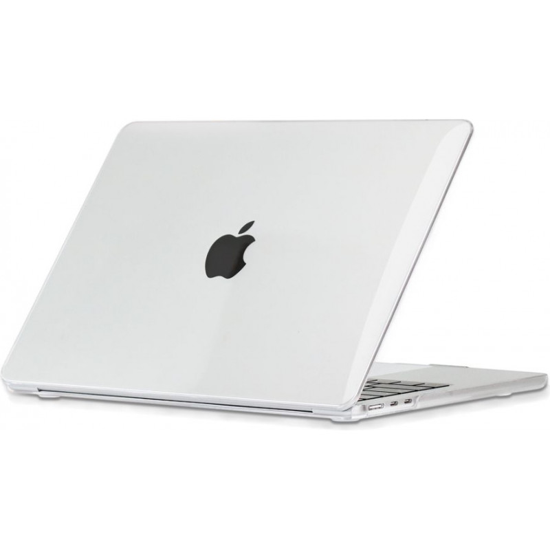Custodia Tech-Protect SmartShell per Apple MacBook Air 13 2022-2024, trasparente cristallo