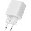 Caricabatterie da parete Tech-Protect C20W a 2 porte, USB-C PD 20W e USB-A QC 3.0, bianco