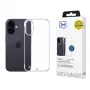 Custodia per smartphone 3mk Just20g Clear Case Apple iPhone 16, trasparente