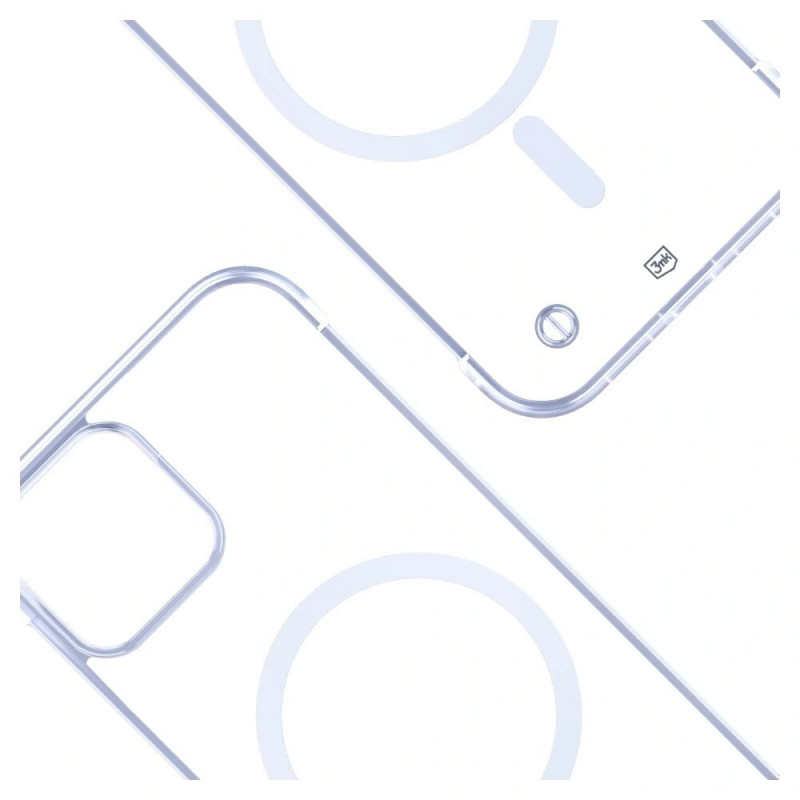 Custodia per smartphone 3mk Just20g MagCase Apple iPhone 14, trasparente