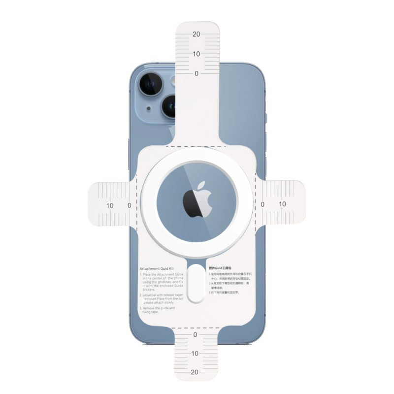 Anello magnetico universale Tech-Protect Magmat MagSafe, bianco