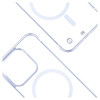 Custodia per smartphone 3mk Just20g MagCase Apple iPhone 14 Pro Max, trasparente