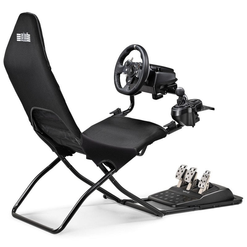 Cockpit pieghevole Next Level Racing GTLite Air, mesh SIMAERO, nero
