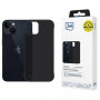 Custodia per smartphone 3mk Just20g Matt Case Apple iPhone 15 Plus, nero opaco