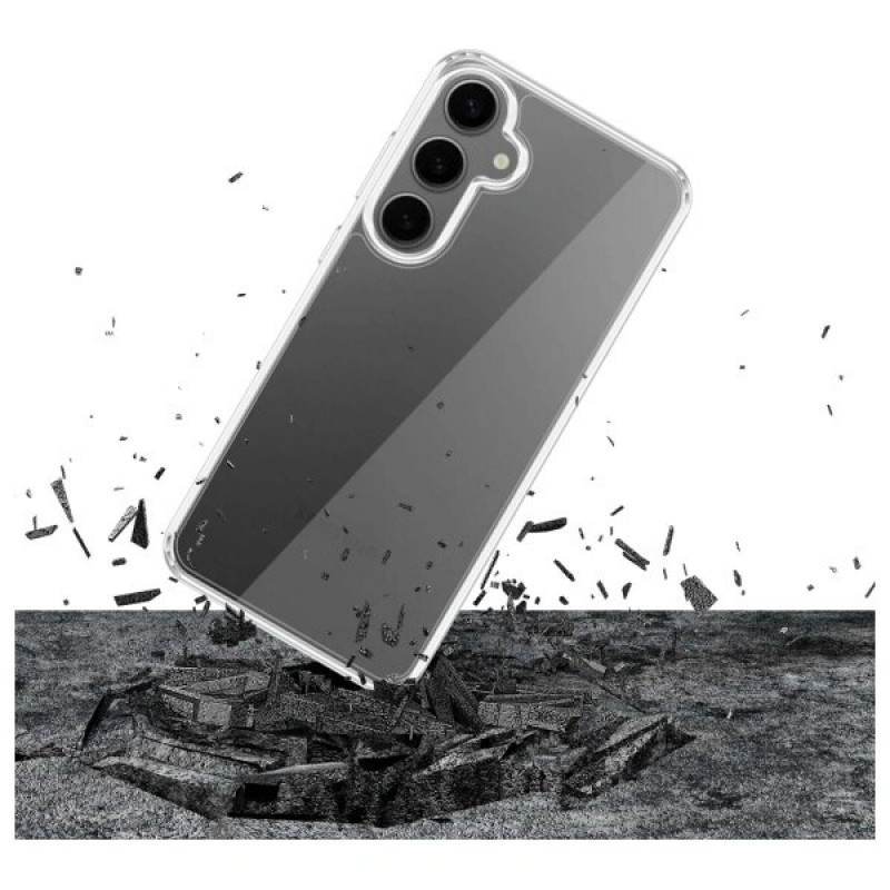 Custodia 3MK Armor per Samsung Galaxy S25+, trasparente, policarbonato