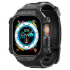 Cinturino con custodia Spigen Rugged Armor Pro per Apple Watch Ultra 1 / 2 / 3 49 mm, nero