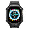 Cinturino con custodia Spigen Rugged Armor Pro per Apple Watch Ultra 1 / 2 / 3 49 mm, nero