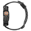 Cinturino con custodia Spigen Rugged Armor Pro per Apple Watch Ultra 1 / 2 / 3 49 mm, nero