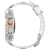 Custodia con cinturino Spigen Rugged Armor Pro per Apple Watch Ultra 49 mm, trasparente cristallo