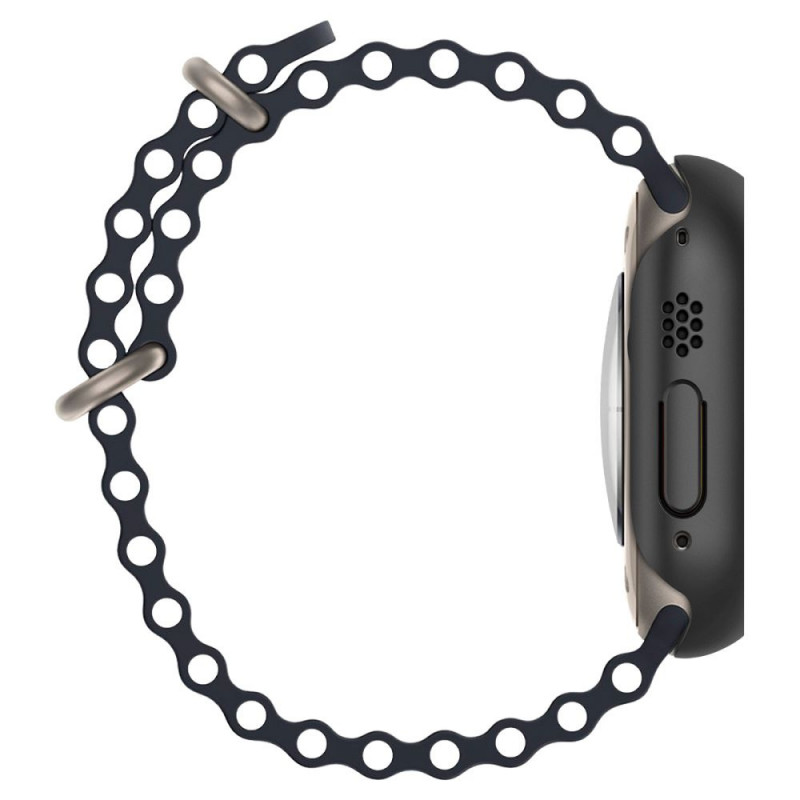 Custodia Thin Fit Spigen per Apple Watch Ultra 1 / 2 / 3 49 mm, nera