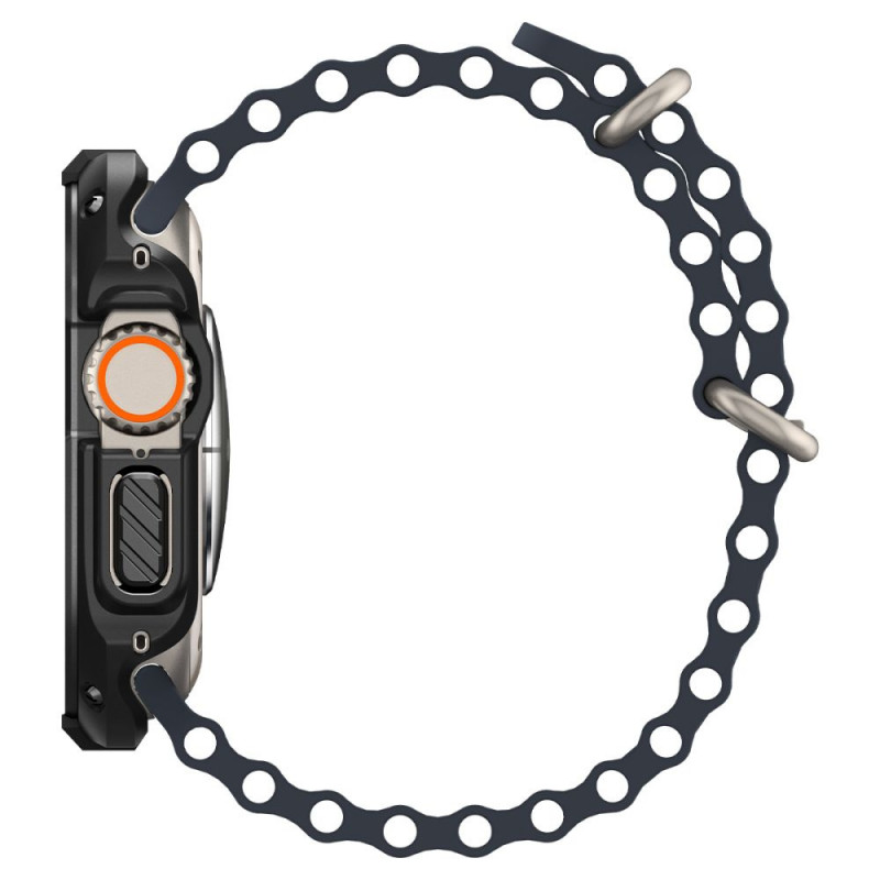 Custodia Tough Armor Spigen per Apple Watch Ultra 49 mm, nera