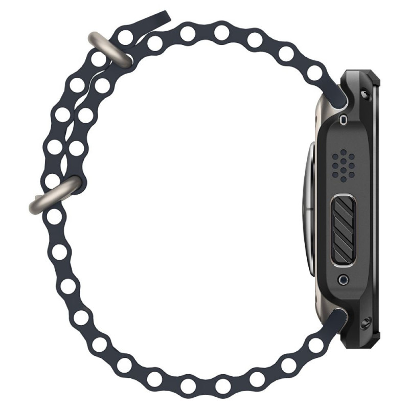 Custodia Tough Armor Spigen per Apple Watch Ultra 49 mm, nera