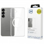 3MK Clear MagCase per Samsung Galaxy S25+, MagSafe, trasparente