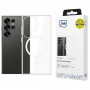 3MK Clear MagCase per Samsung Galaxy S25 Ultra, MagSafe, trasparente