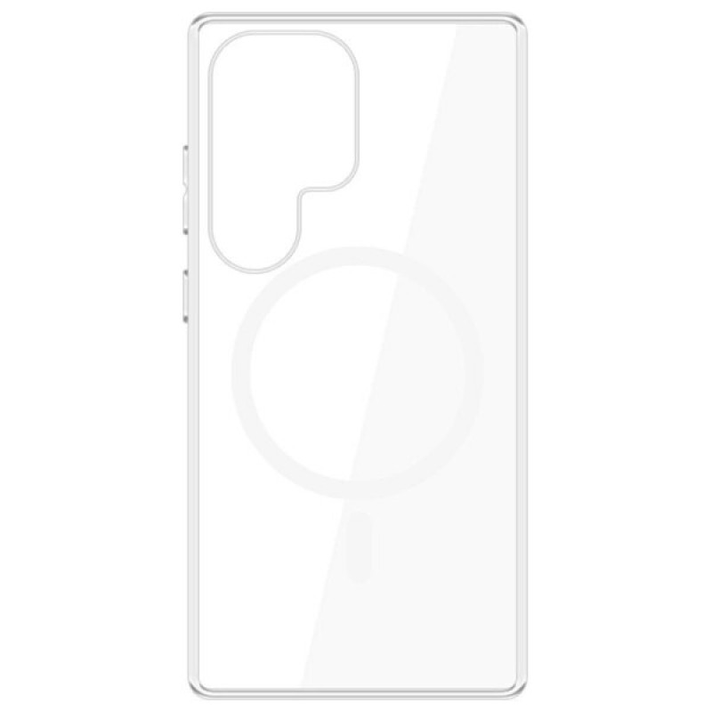 3MK Clear MagCase per Samsung Galaxy S25 Ultra, MagSafe, trasparente