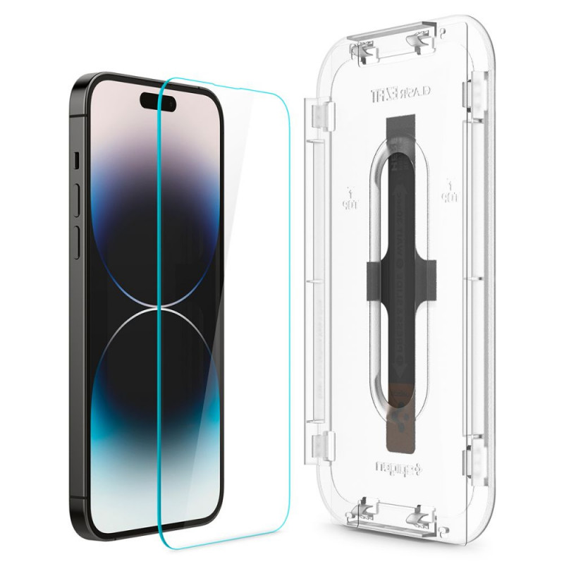 Vetro temperato Spigen GLAS.tR EZ Fit per Apple iPhone 14 Pro Max (2 pz)