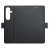 Custodia portafoglio 3MK per Samsung Galaxy S25, nera